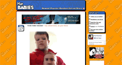 Desktop Screenshot of manbabies.com